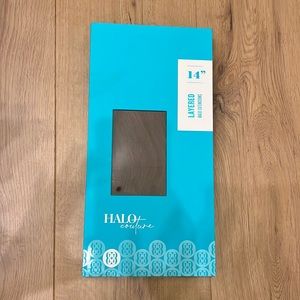 Halo extensions.  The layered Halo.  14” color 3 medium brown